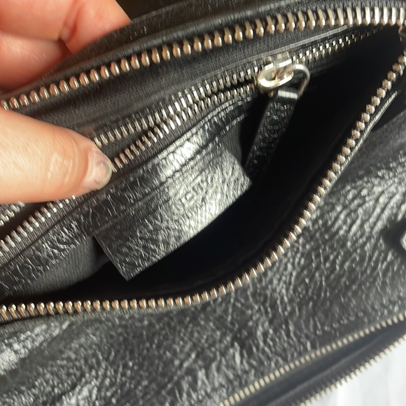 GIVENCHY Black Small Pandora Logo Strap Bag - Picture 7 of 9